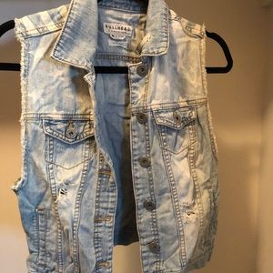 Denim vest